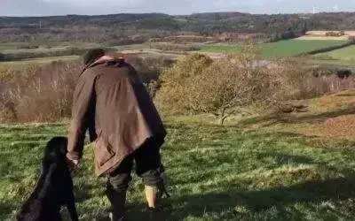 Anja på Træning